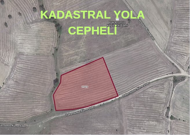 KÜTAHYA GEDİZ YUKARI SUSUZ ' DA 8.089 M² TARLA SATILIKTIR. - KÜTAHYA GEDİZ fotoğraf 2